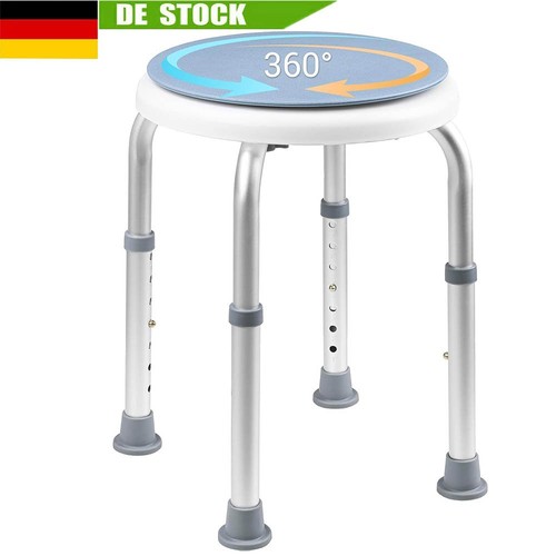 Duschstuhl 360 drehbar - 360°,