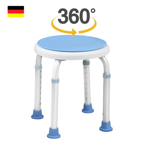Duschstuhl 360 drehbar - 360°,