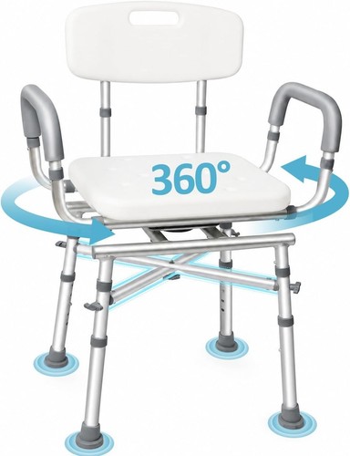 Duschsitz 360 drehbar - 360°, mit